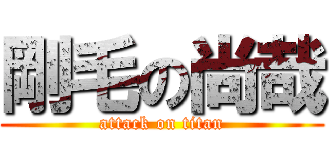 剛毛の尚哉 (attack on titan)