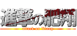 進撃の肥翔 (attack on Xiang)