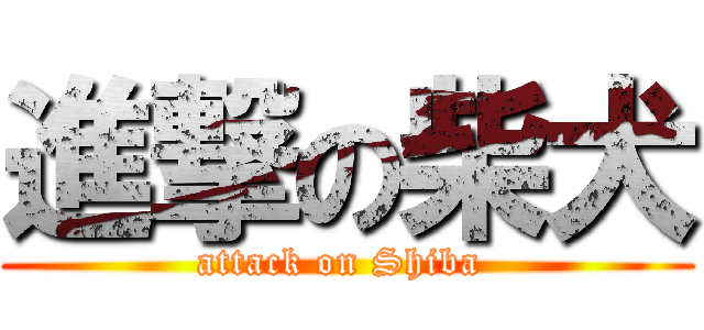 進撃の柴犬 (attack on Shiba )