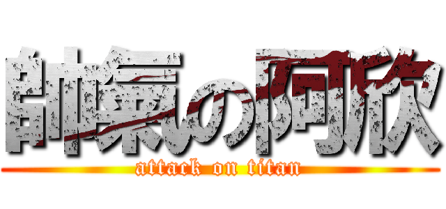 帥氣の阿欣 (attack on titan)