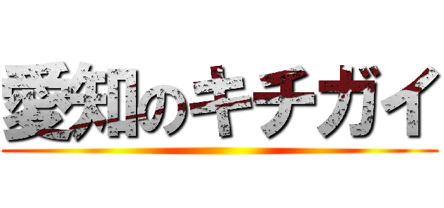 愛知のキチガイ ()