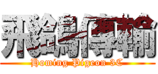 飛鴿傳輸 (Homing Pigeon 3C)