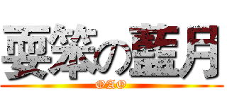 耍笨の藍月 (OAO)