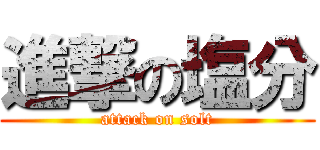 進撃の塩分 (attack on solt)