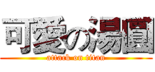 可愛の湯圓 (attack on titan)
