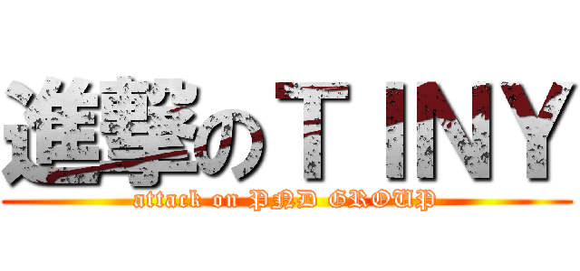進撃のＴＩＮＹ (attack on PND GROUP)