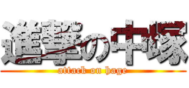 進撃の中塚 (attack on hage)