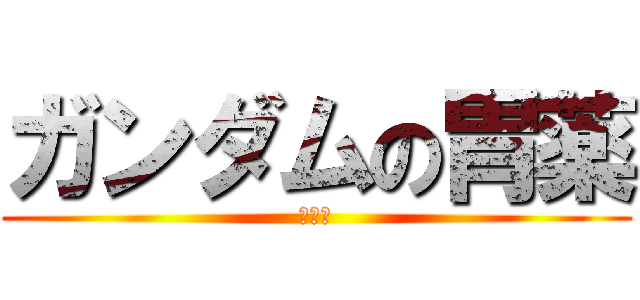 ガンダムの胃薬 (世界一)