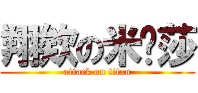 翔欸の米卡莎 (attack on titan)