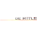         ＤＥ ＨＩＴＬＥＲ          (Segunda guerra mundial)