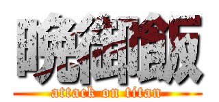 晩御飯 (attack on titan)
