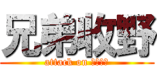兄弟收野 (attack on 兄弟收野)