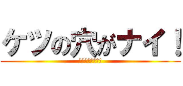 ケツの穴がナイ！ (ケツの穴がﾅｲ!)