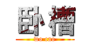 卧 槽 (wo cao)