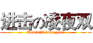 进击の凌夜双 (Armin，I love you！)