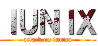 ＩＵＮＩＸ (attack on tunico)
