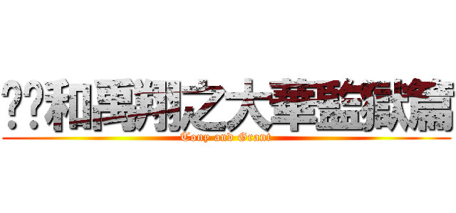 帟焌和禹翔之大華監獄篇 (Tony and Grant)