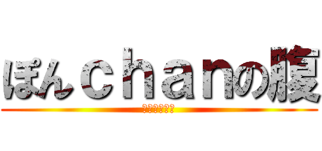ぽんｃｈａｎの腹 (ぽっちゃりん)