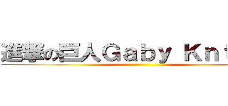 進撃の巨人Ｇａｂｙ Ｋｎｔｏｎ  ()