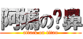 阿媽の挖鼻 (attack on titan)