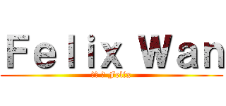 Ｆｅｌｉｘ Ｗａｎ (防守 の Felix)
