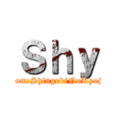 Ｓｈｙ (From:ShingekiNoKyojin)