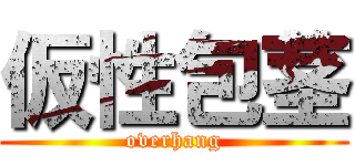 仮性包茎 (overhang)