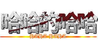 哈哈的哈哈 (HAHA HAHA)
