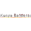 Ｋｅｎｙａ Ｂａｌｄｅｒａｓ (attack on titan)