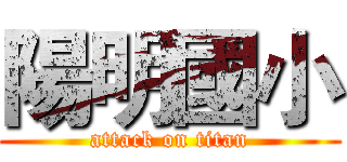 陽明國小 (attack on titan)