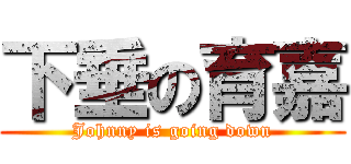 下垂の育嘉 (Johnny is going down)