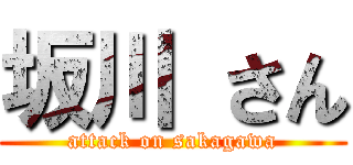 坂川 さん (attack on sakagawa)