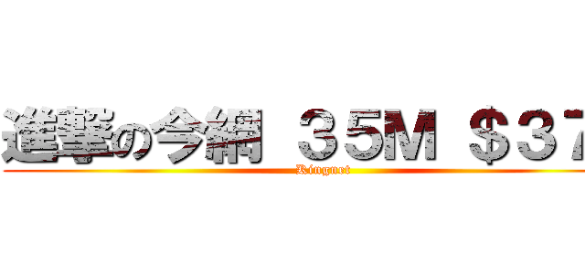進撃の今網 ３５Ｍ ＄３７０ (Kingnet)
