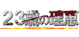 ２３歳の理恵 (attack on titan)
