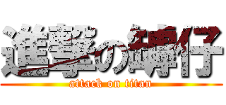 進撃の罅仔 (attack on titan)
