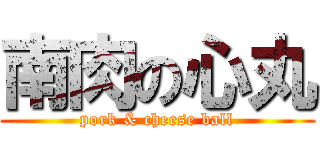 南肉の心丸 (pork & cheese ball)