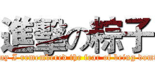 進擊の粽子 (That day I remembered the fear of being dominated)