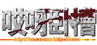 哎呀卧槽 (aiyawocaomeisheileao)