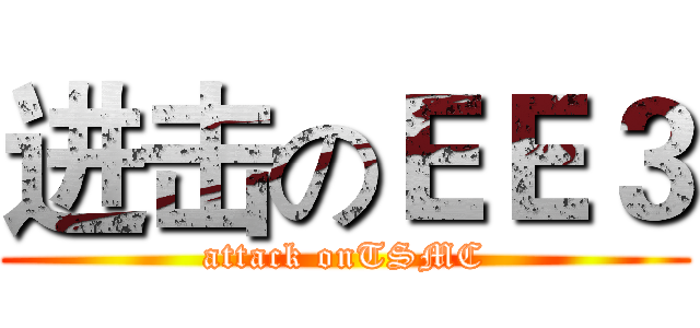 进击のＥＥ３ (attack onTSMC)