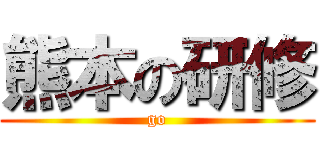 熊本の研修 (go)