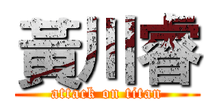 黃川睿 (attack on titan)