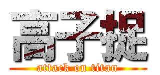 高子捉 (attack on titan)