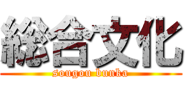 総合文化 (sougou bunka)