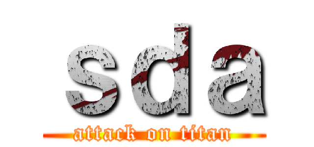 ｓｄａ (attack on titan)