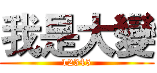 我是大變 (12345)