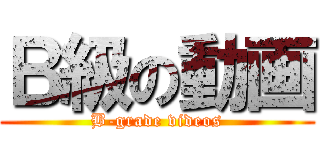 Ｂ級の動画 (B-grade videos)