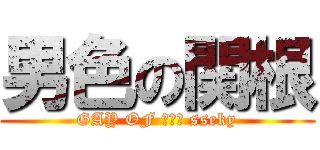 男色の関根 (GAY OF ＴＨＥ sseky)