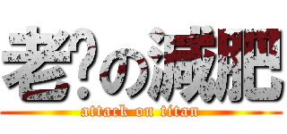 老貓の減肥 (attack on titan)