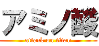 アミノ酸 (attack on titan)