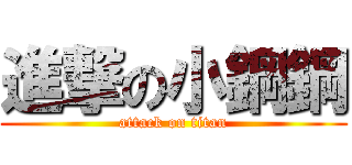 進撃の小鋼鋼 (attack on titan)